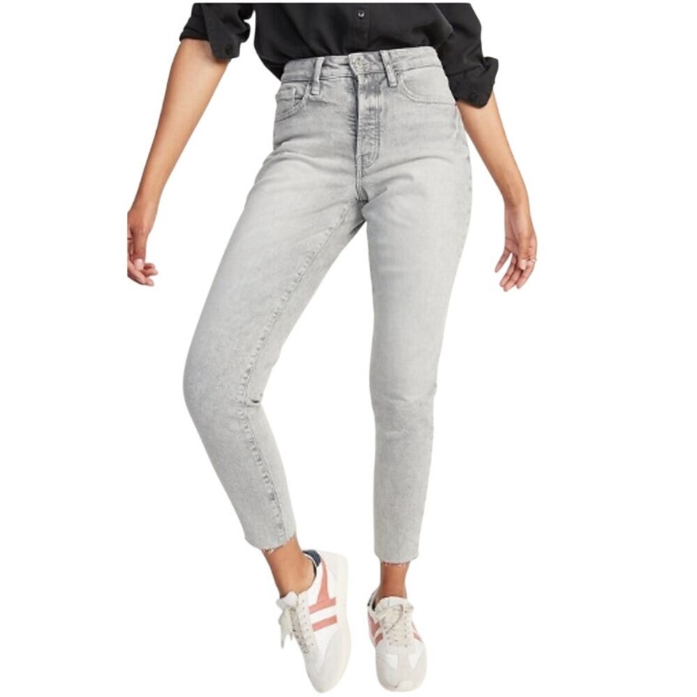Old Navy High Rise Curvy O.G. Straight Womens Jeans 12 Petite